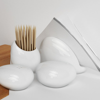 Salt and pepper spa stones set - Thumbnail 1