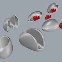 Salt and pepper spa stones set - Thumbnail 2