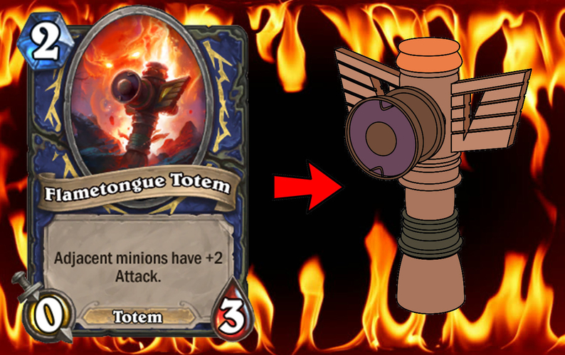 Hearthstone Flametongue Totem 3D Print 205480