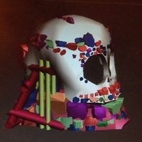 skull and jaw decoration ornament  - Thumbnail 1