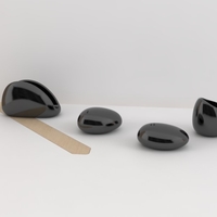 Salt and pepper spa stones set - Thumbnail 4