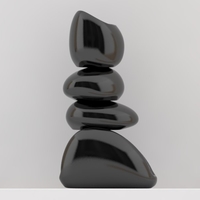 Salt and pepper spa stones set - Thumbnail 5