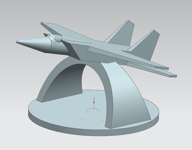 Monument "The MIG of takeoff" (MIG na vzlete) 3D Print 205719