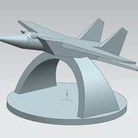 Small Monument "The MIG of takeoff" (MIG na vzlete) 3D Printing 205719