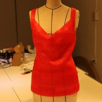Small hex Chain 3d Dress 3D Printing 20575