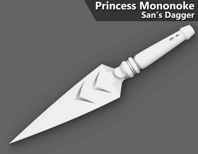 Princess Mononoke: San's Dagger 3D Print 205782