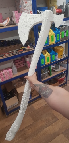weapon Kratos axe God Of War 2018 3D Print 205787