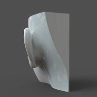Realistic woman ear model F1P1D0V1ear - Thumbnail 3