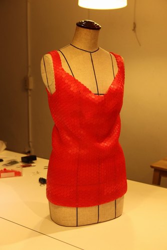 hex Chain 3d Dress 3D Print 20583