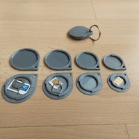Small Key Ring Safe for Sim Cards 3D Printing 205849