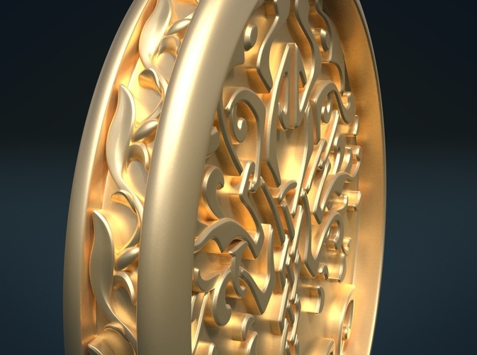 Tree Pendant 3D Print 205859