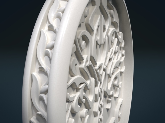 Tree Pendant 3D Print 205871