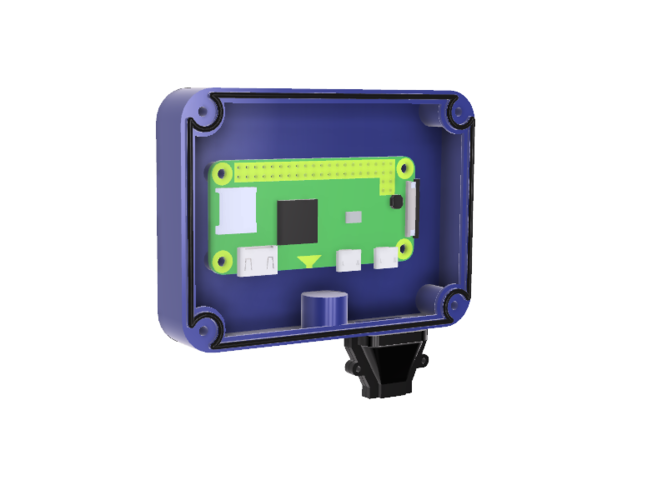 RainBerryZ: Weatherproof Case-Raspberry Pi Zero W and Pi Camera 3D Print 205883
