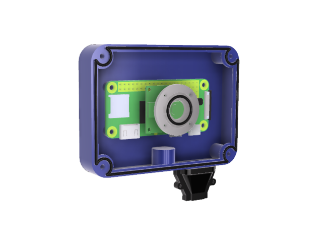 RainBerryZ: Weatherproof Case-Raspberry Pi Zero W and Pi Camera 3D Print 205884
