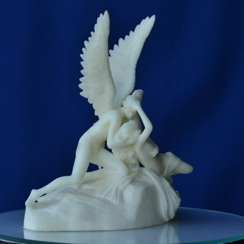 Psyche Revived by Cupid's Kiss at The Louvre, Paris (remix) 3D Print 205887