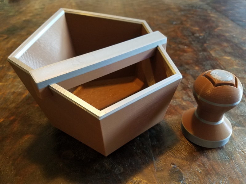 Knock Box and Tamper 