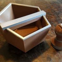 Small Knock Box and Tamper  3D Printing 205897