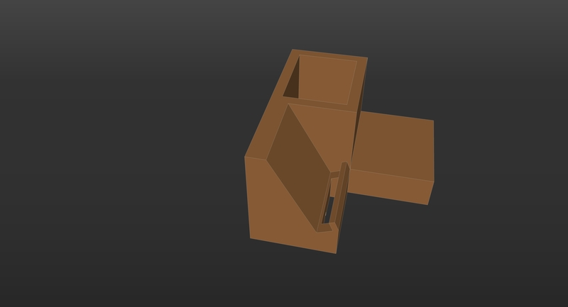 Mobile support with cube to office