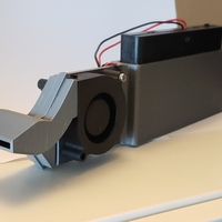Double blower and battery holder - Thumbnail 1