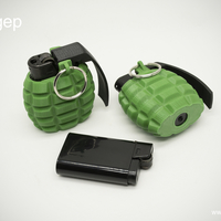 Lighter Case - Hand Grenade Shaped - Thumbnail 2