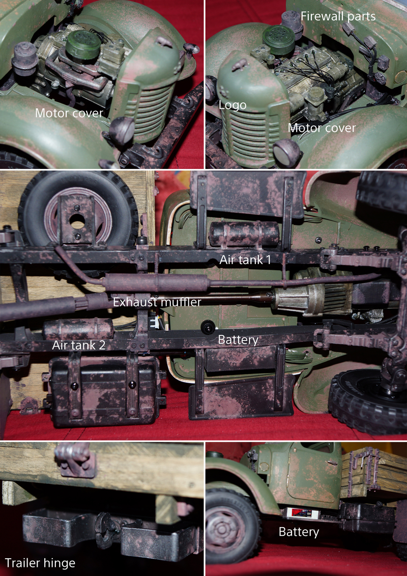 King Kong RC - CA-10 /CA-30 Detail Kit