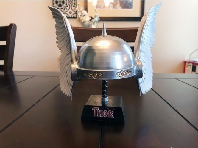 Classic Thor Helmet 3D Print 206038