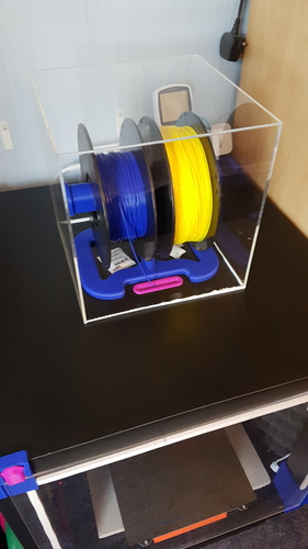 Dual Table Top Spool Holder 3D Print 206045