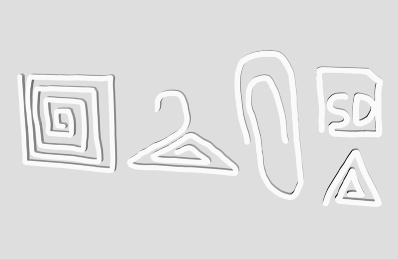 random custom paperclips