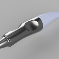 Ergonomic Pen - Takes a Standard Biro Inner - Thumbnail 1