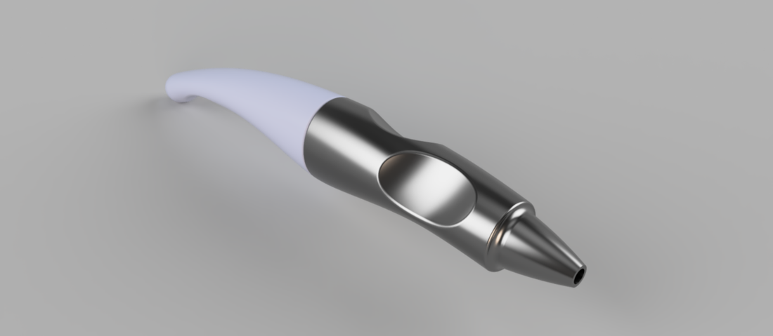 Ergonomic Pen - Takes a Standard Biro Inner 3D Print 206143