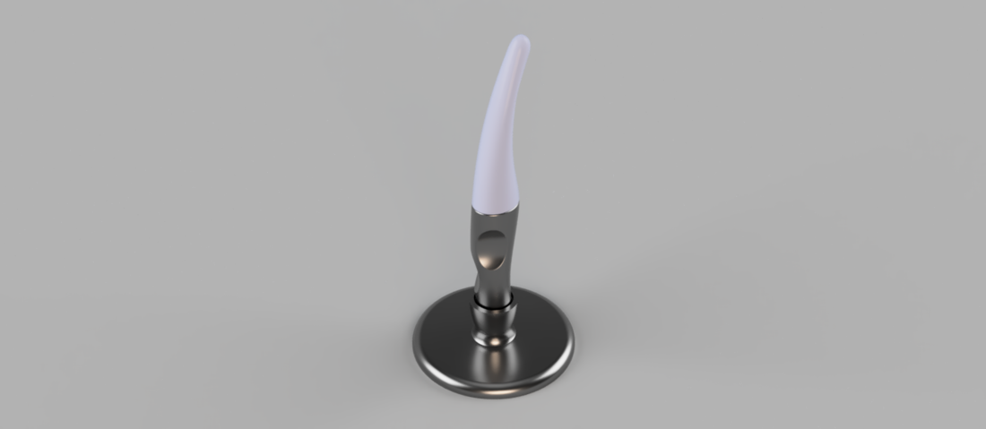 Ergonomic Pen - Takes a Standard Biro Inner 3D Print 206144