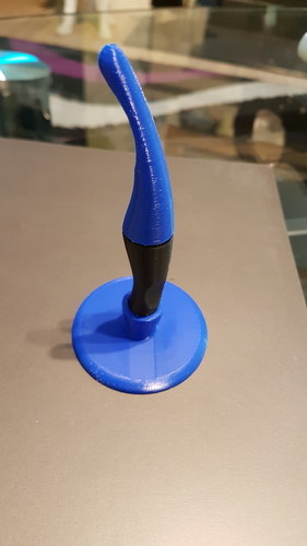 Ergonomic Pen - Takes a Standard Biro Inner 3D Print 206150