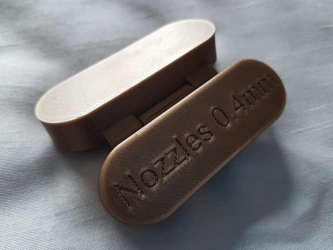 Spare Nozzle Case 3D Print 206156