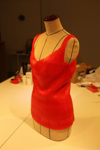 hex Chain 3d Dress 3D Print 20617