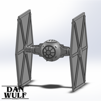Star Wars Legion Terrain - DWG TIE Fighter - Thumbnail 2