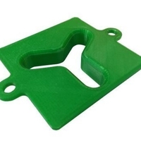 Small Y shape ceramic die 4"x4" (solid) 3D Printing 206195