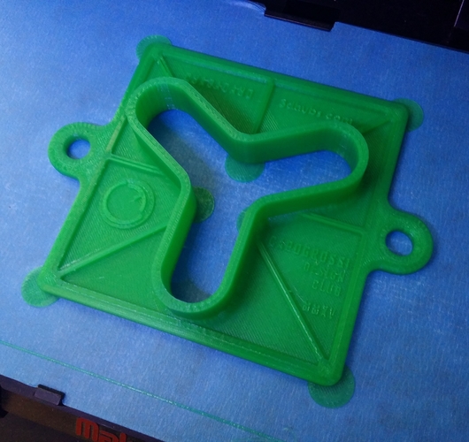Y shape ceramic die 4"x4" (solid) 3D Print 206204
