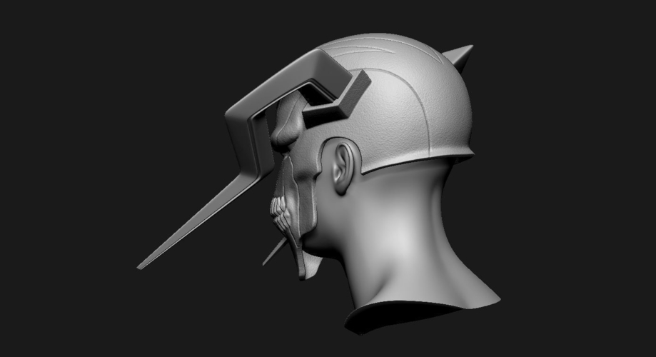 The Whole Hollow Mask - Kurosaki Ichigo - Bleach 3D Print 206228