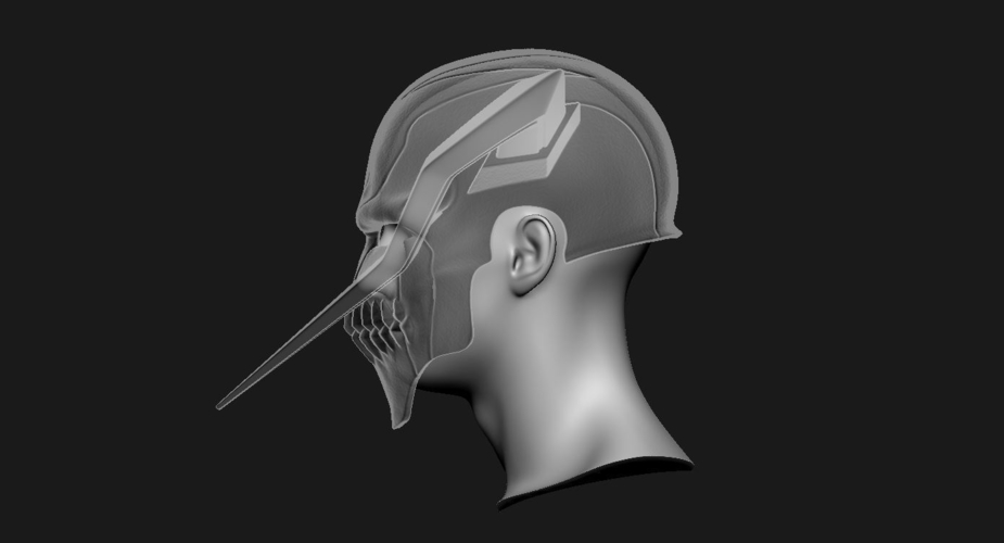 The Whole Hollow Mask - Kurosaki Ichigo - Bleach 3D Print 206230