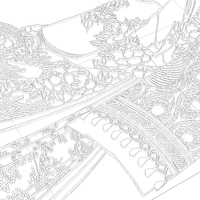 Part 1 of 3 (2 & 3 Free) - Geisha by Katsushika Hokusai - Thumbnail 6