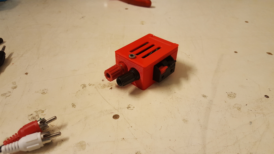 Micro Audio Amplifier 3D Print 206291