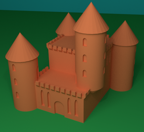 tiny castle 3D Print 206294