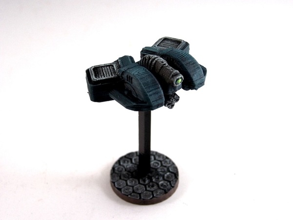 House Vermeni Gunhawk, 28mm Miniature