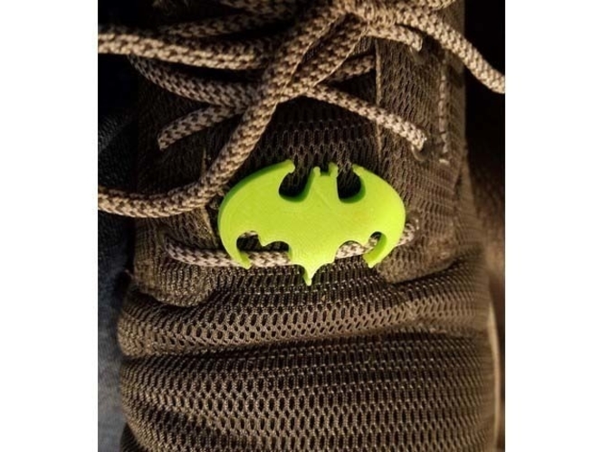 Batman Shoelace bead