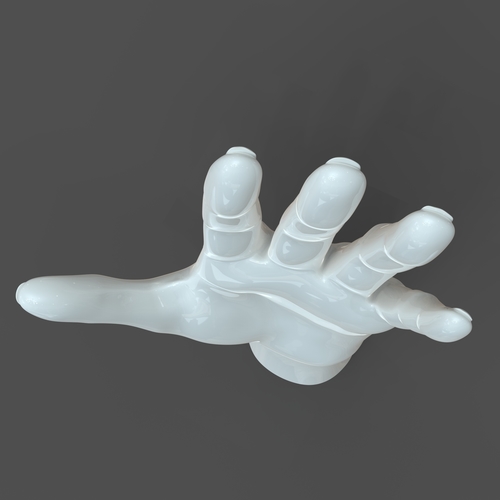 Casual Woman Hand Model F1P1D0V1hand 3D Print 206311