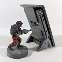 Barricade/Blast Shield - 28mm Terrain - Thumbnail 3