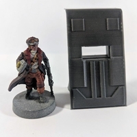 Barricade/Blast Shield - 28mm Terrain - Thumbnail 4