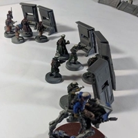 Barricade/Blast Shield - 28mm Terrain - Thumbnail 5