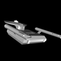 Small Spaceship 3D Printing 206464