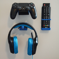 Wall Mounted TV Remote Holder - Thumbnail 3